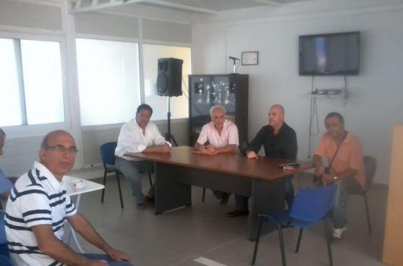 Συναντήσεις Γ.Ζερδελή στο Νοσοκομείο και στο Ταχυδρομικό Ταμιευτήριο