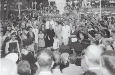 Τελετή εγκαινίων της έκθεσης