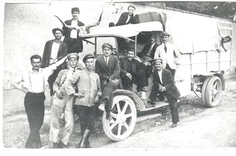 Πρόσφυγες στην Καλαμαριά - Συλλογή Ανδρεάδου Λευκής - 1920